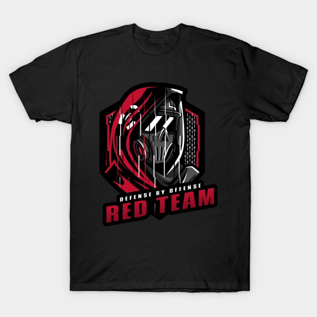 Red Team | Hacker Design T-Shirt by leo-jess